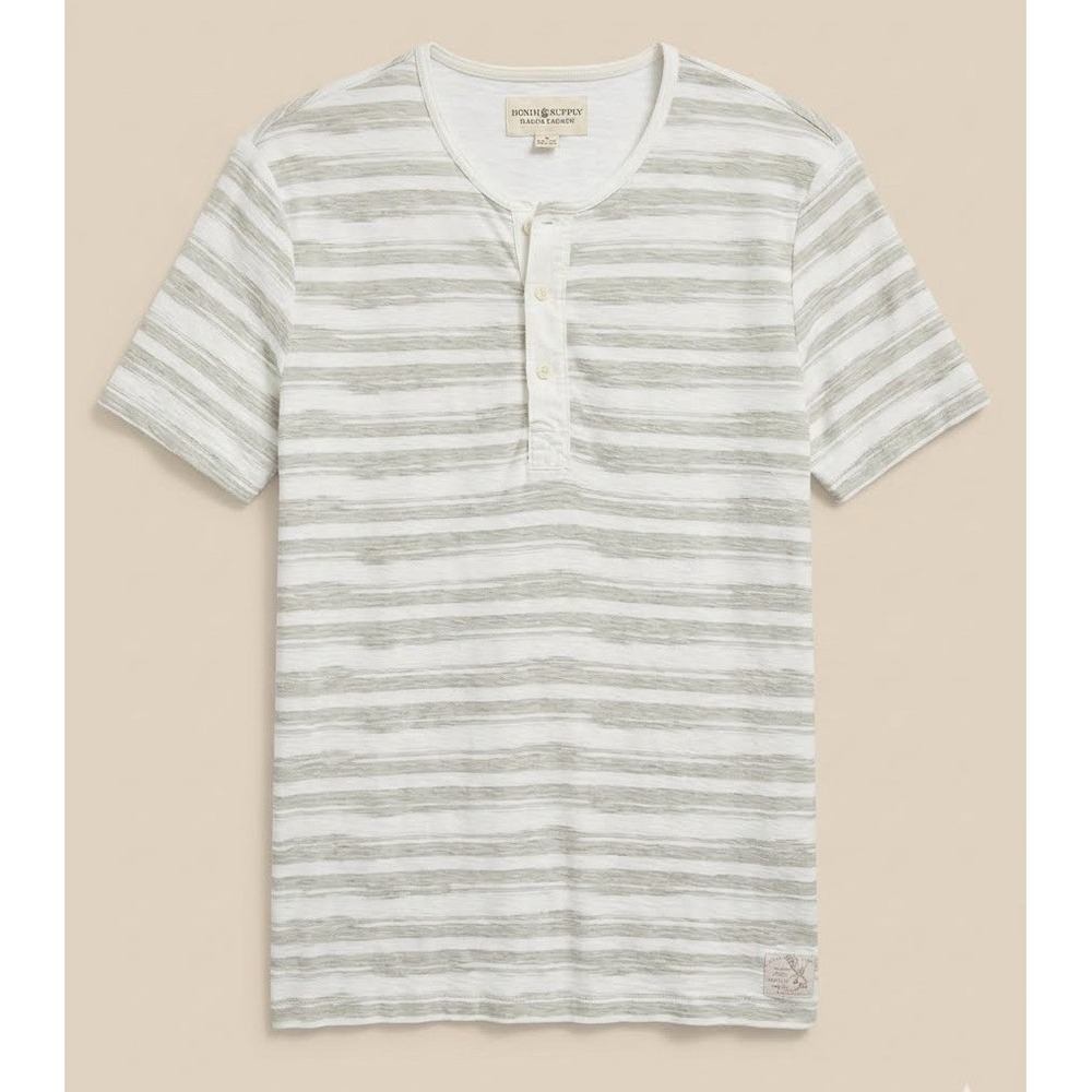Ralph Lauren Denim & Supply Men L Y2K Style Casual Tee Quality Grunge